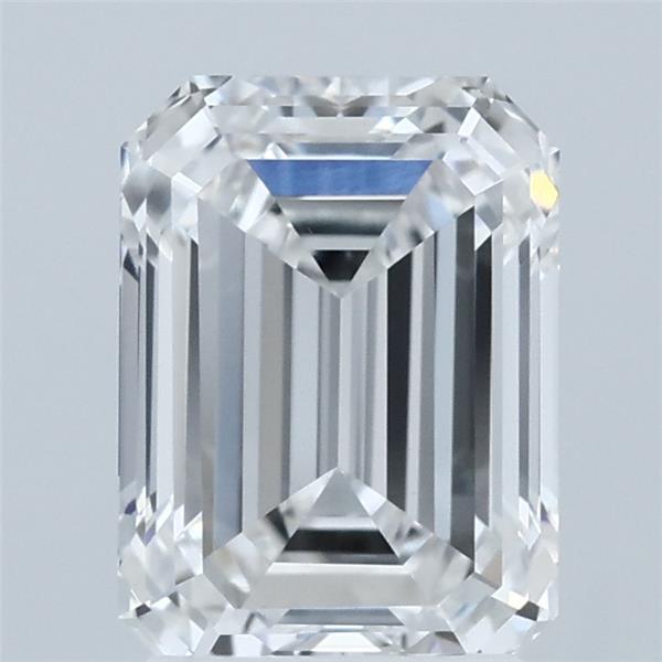2.07ct Emerald D VS1 Lab Created Diamond