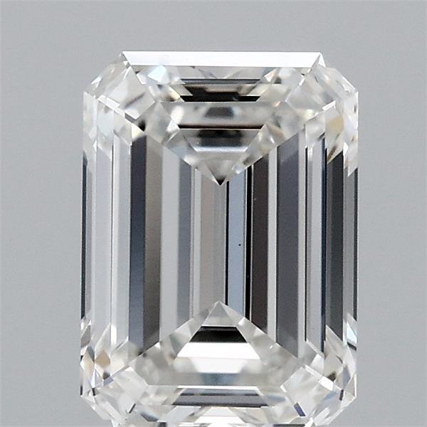 1.47ct Emerald G VVS2 Lab Created Diamond