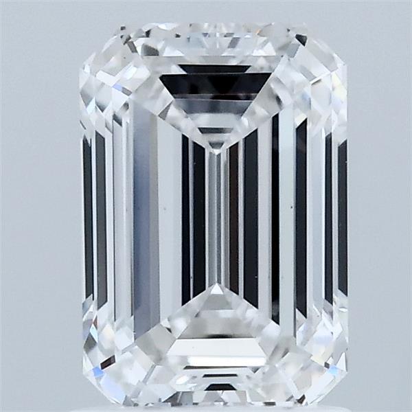 1.6ct Emerald D VS1 Lab Created Diamond