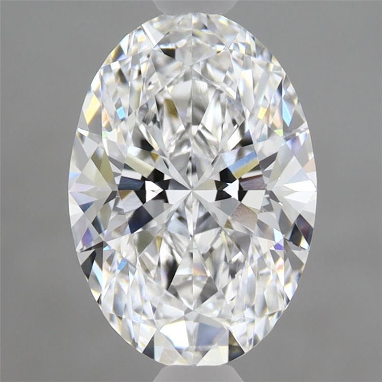 1.89ct Oval D VVS2 Lab Created Diamond
