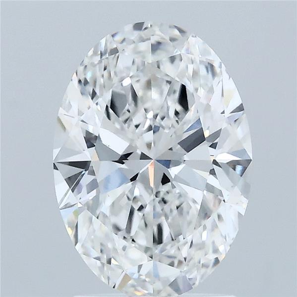 2.01ct Oval E VVS2 Lab Created Diamond