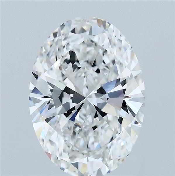 3.01ct Oval E VVS2 Lab Created Diamond