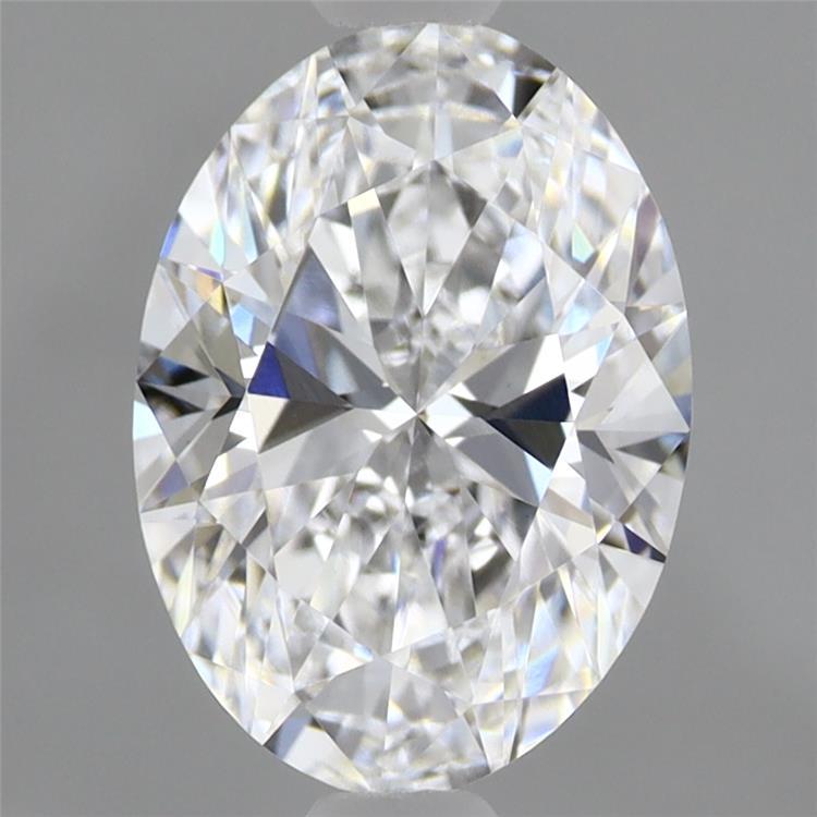 1.53ct Oval D VVS2 Lab Created Diamond