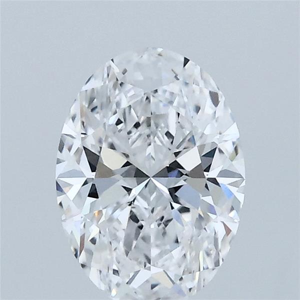 1.02ct Oval D VVS2 Lab Created Diamond