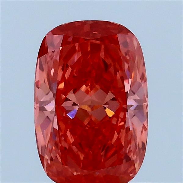 1.08ct Cushion FANCY VIVID PINK VVS1 Lab Created Diamond