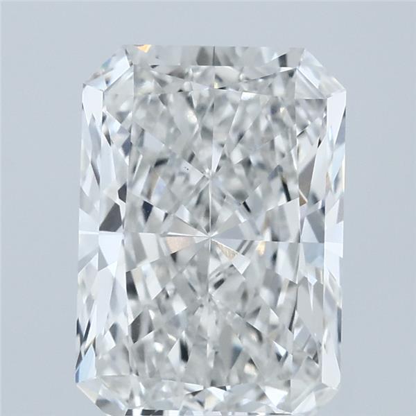 3.06ct Radiant F VVS2 Lab Created Diamond