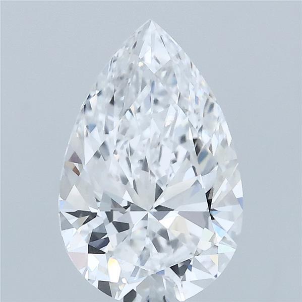 1.83ct Pear D VVS2 Lab Created Diamond