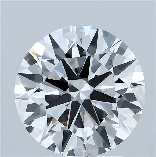 2.06ct Round D VVS2 Lab Created Diamond