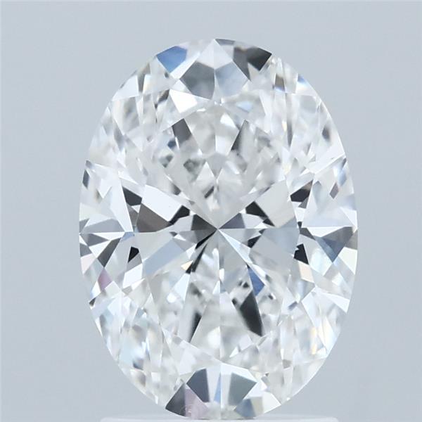 1.9ct Oval E VVS2 Lab Created Diamond