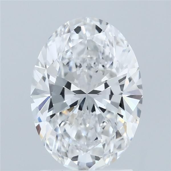 2.02ct Oval E VVS2 Lab Created Diamond