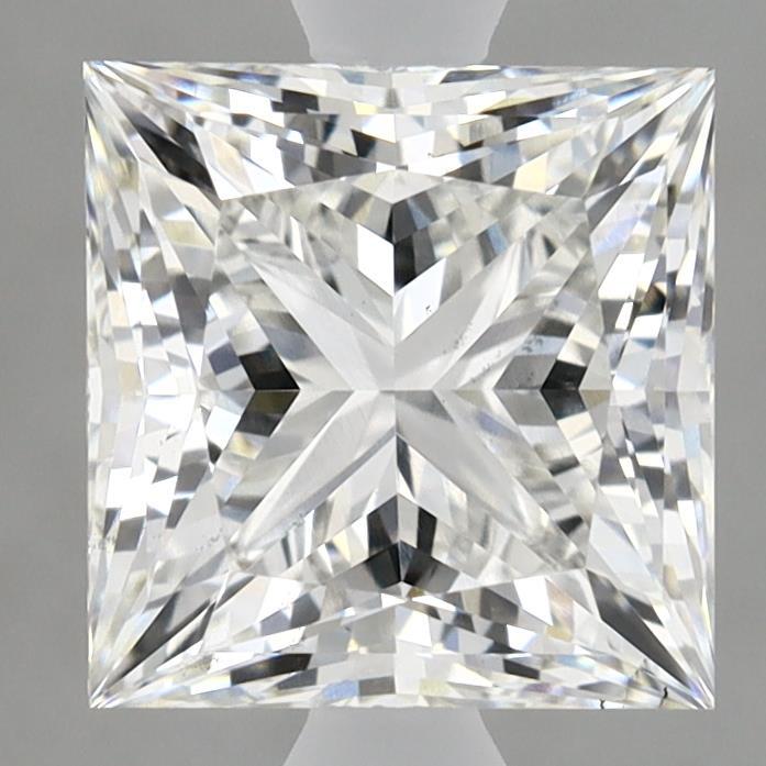 2.7ct Princess F VS2 Lab Created Diamond