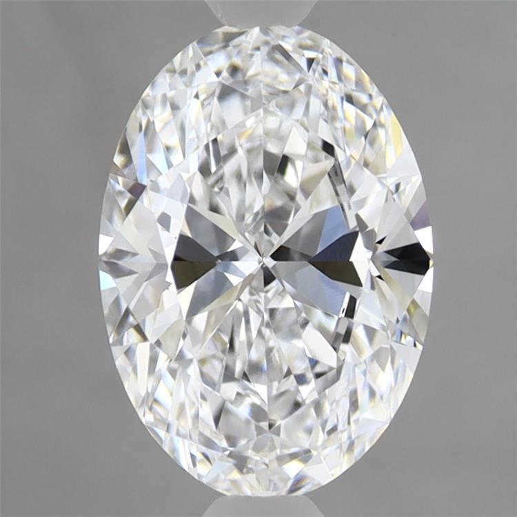 1.67ct Oval D VVS2 Lab Created Diamond
