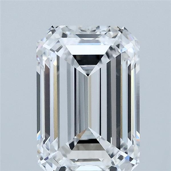 2.1ct Emerald D VVS2 Lab Created Diamond