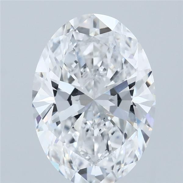 2.39ct Oval D VVS2 Lab Created Diamond