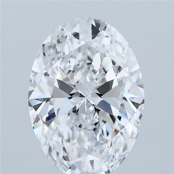 2ct Oval D VVS2 Lab Created Diamond