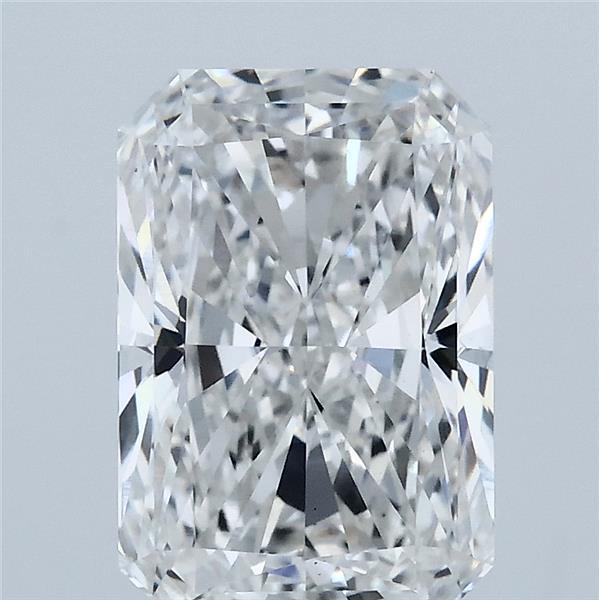 3.08ct Radiant F VS1 Lab Created Diamond