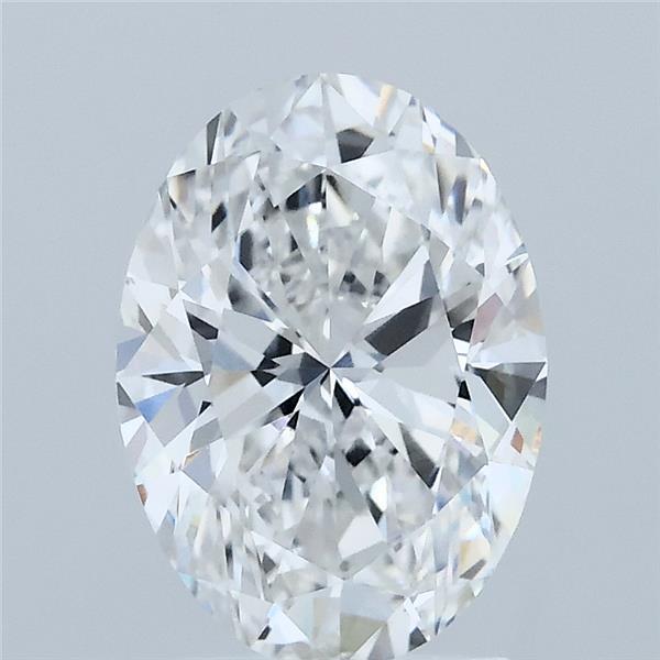 2.05ct Oval E VVS2 Lab Created Diamond
