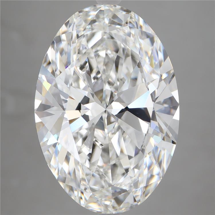 10.1ct Oval D VVS2 Lab Created Diamond