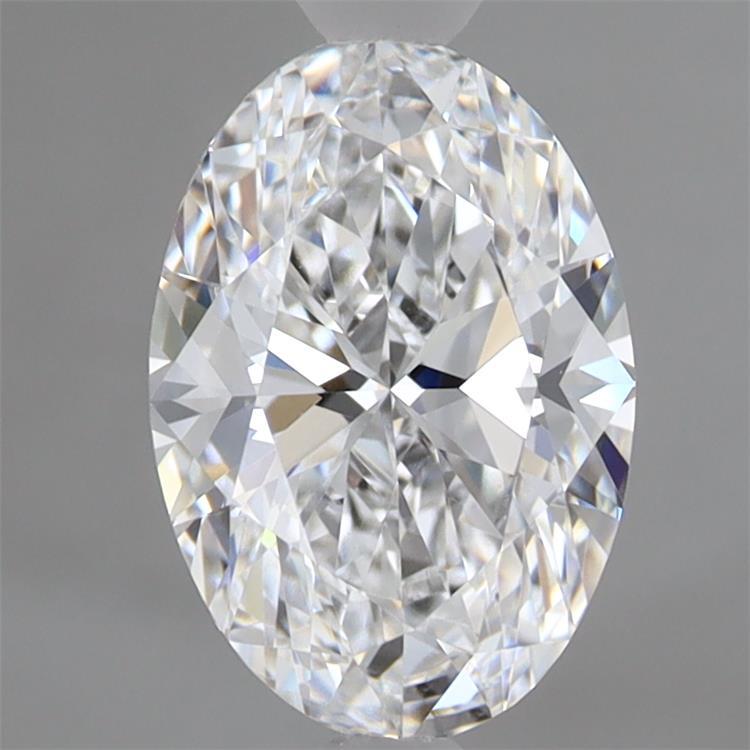 1.54ct Oval D VVS2 Lab Created Diamond