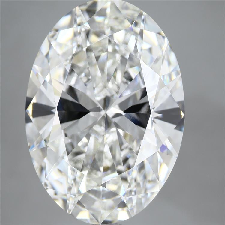 10.01ct Oval F VVS2 Lab Created Diamond