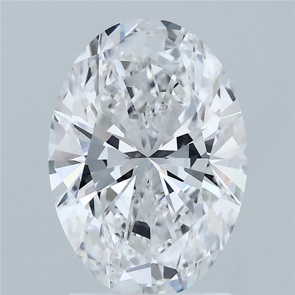 1.96ct Oval D VVS1 Lab Created Diamond