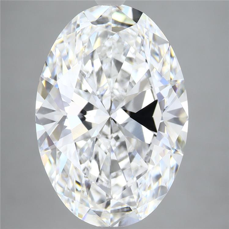 6.95ct Oval D VVS2 Lab Created Diamond