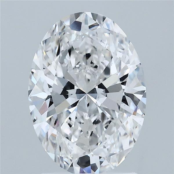 2.06ct Oval E VS1 Lab Created Diamond