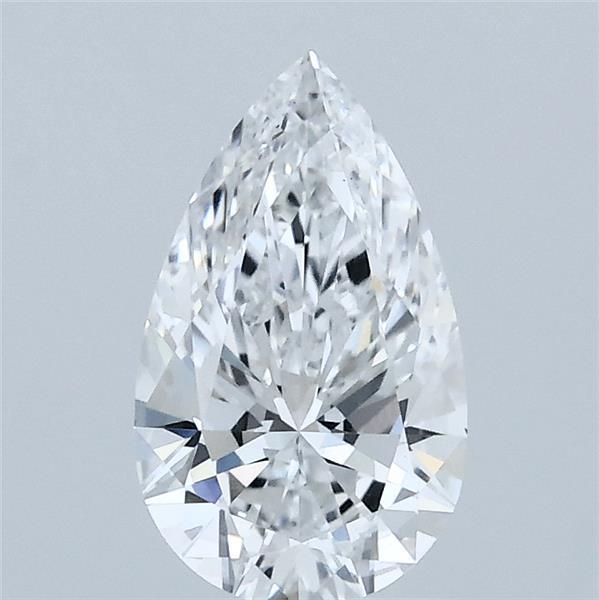 1.01ct Pear E VVS2 Lab Created Diamond