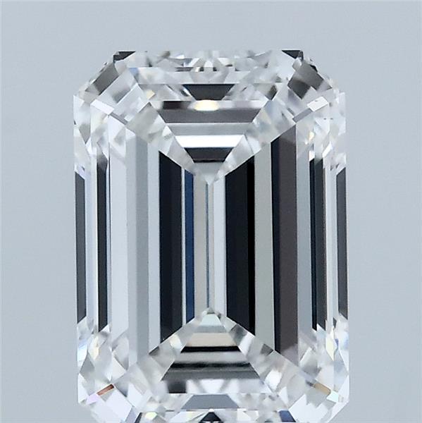 2.42ct Emerald E VS1 Lab Created Diamond