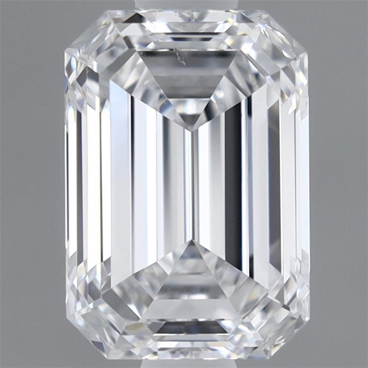 0.96ct Emerald D VS2 Lab Created Diamond
