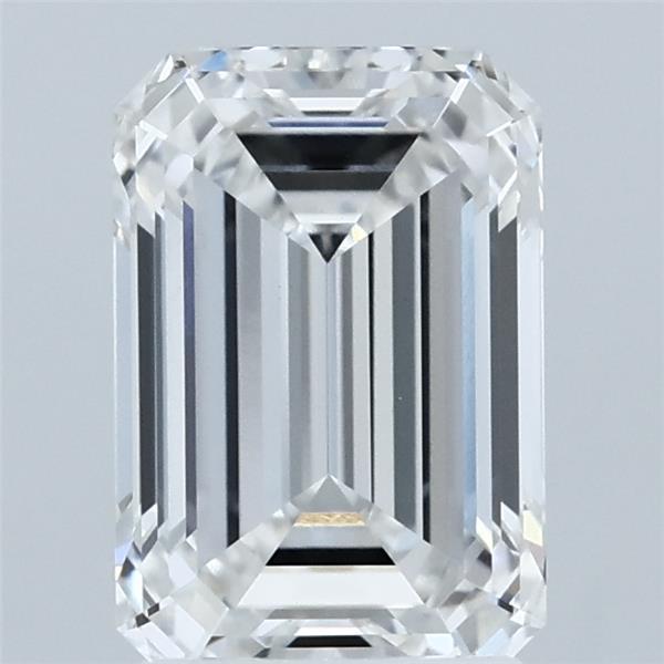 2.08ct Emerald E VVS2 Lab Created Diamond