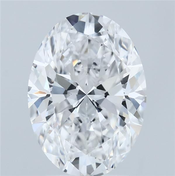 3.01ct Oval D VS1 Lab Created Diamond
