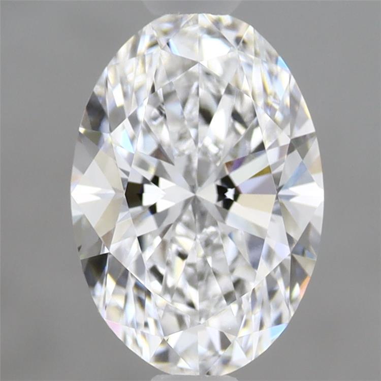 1.54ct Oval D VVS2 Lab Created Diamond