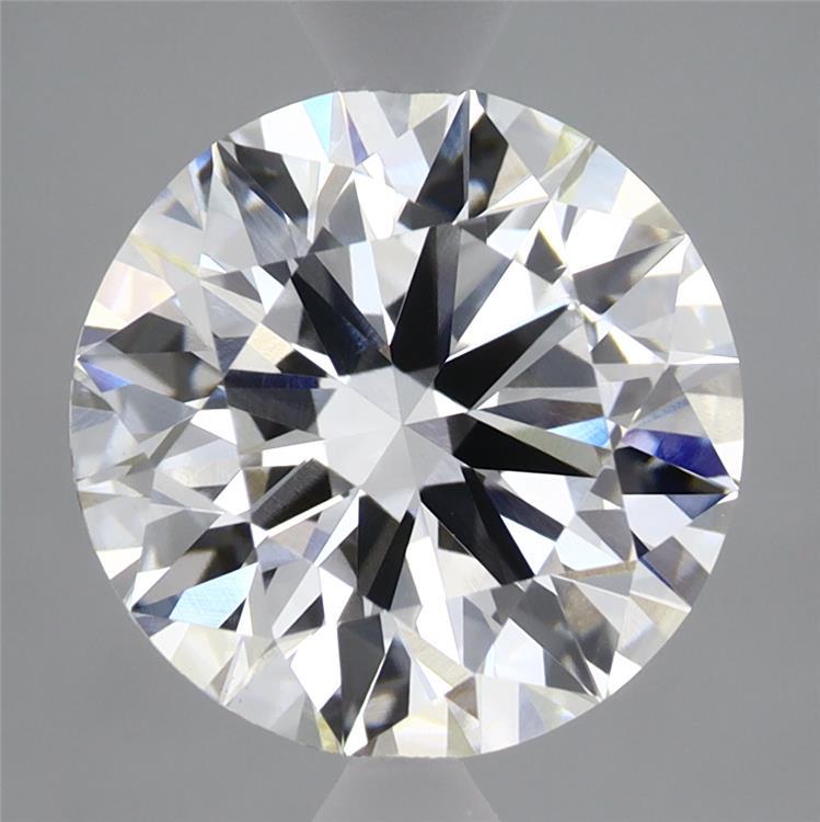 3.62ct Round F VVS2 Lab Created Diamond