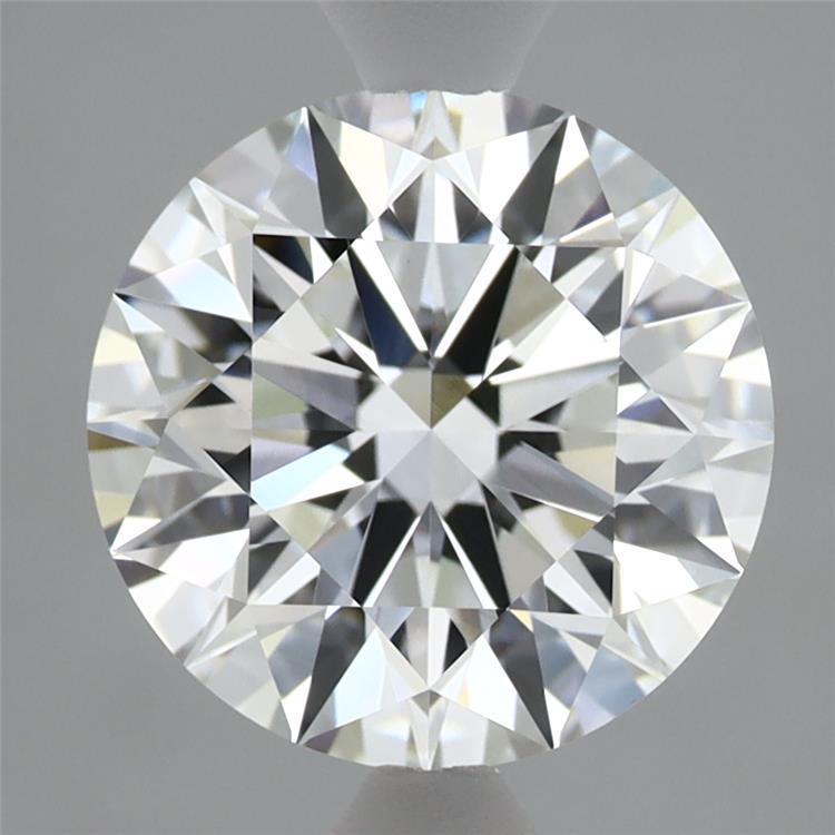 3.06ct Round F VVS2 Lab Created Diamond