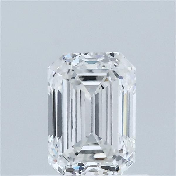 0.71ct Emerald D VVS2 Lab Created Diamond
