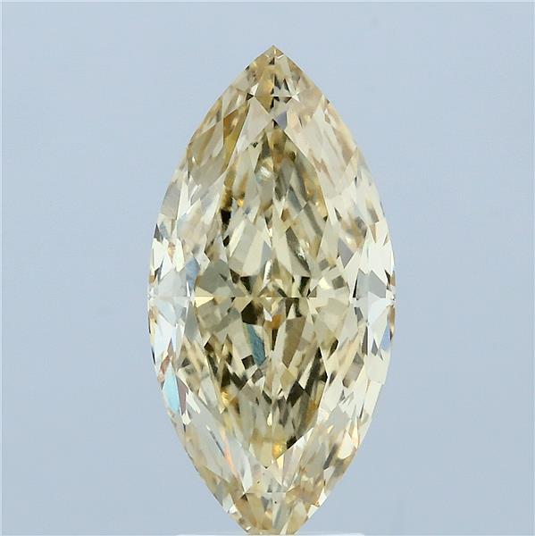 4.03ct Marquise FANCY INTENSE YELLOW VS1 Lab Created Diamond