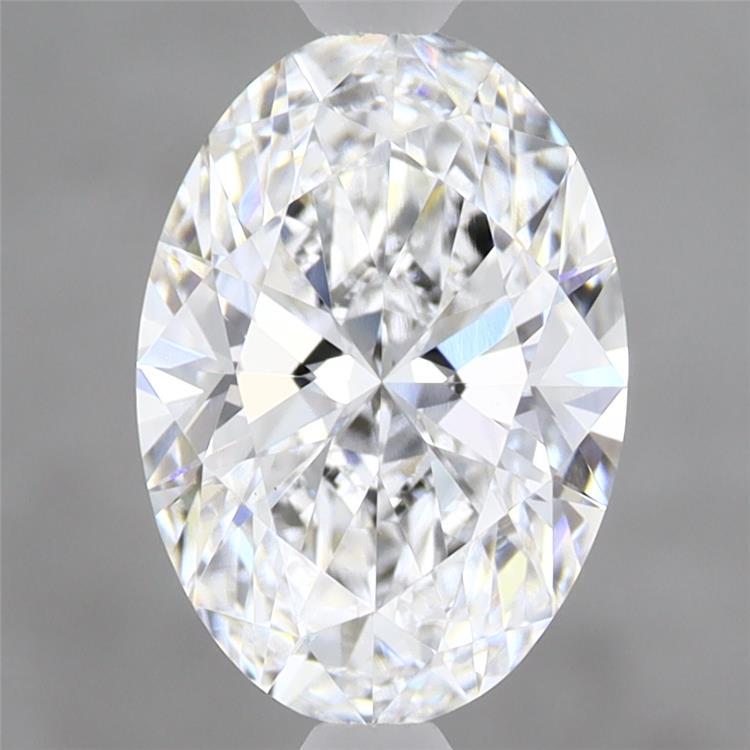 2.05ct Oval D VVS2 Lab Created Diamond