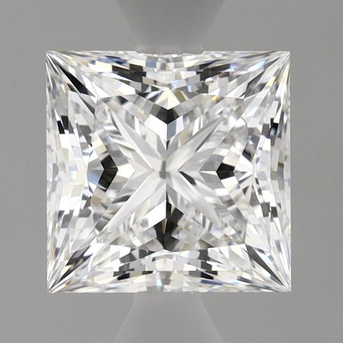 1.58ct Princess E VVS2 Lab Created Diamond