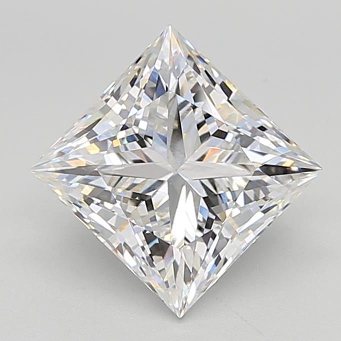 3.05ct Princess E VVS2 Lab Created Diamond