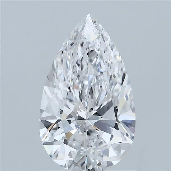 1.06ct Pear D VVS2 Lab Created Diamond