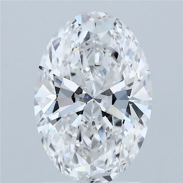 2.02ct Oval E VVS2 Lab Created Diamond