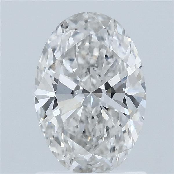1.22ct Oval F VS1 Lab Created Diamond