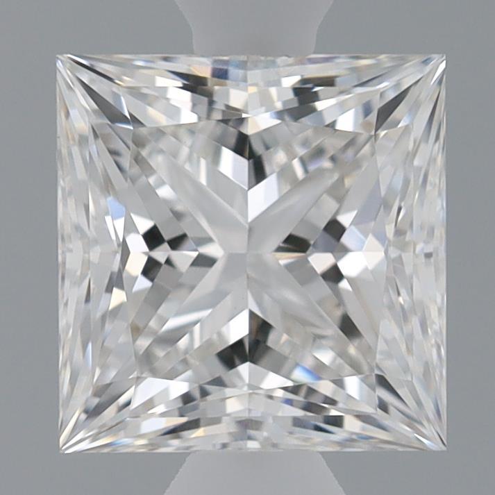 0.97ct Princess F VVS2 Lab Created Diamond