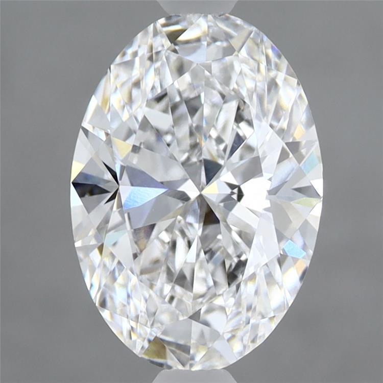 2.09ct Oval D VVS2 Lab Created Diamond