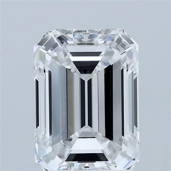 2.03ct Emerald D VVS2 Lab Created Diamond