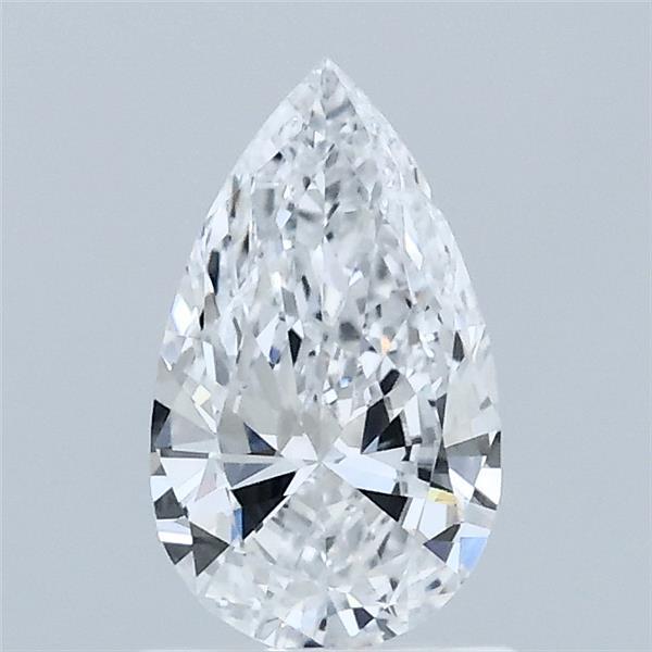 0.7ct Pear D VVS2 Lab Created Diamond