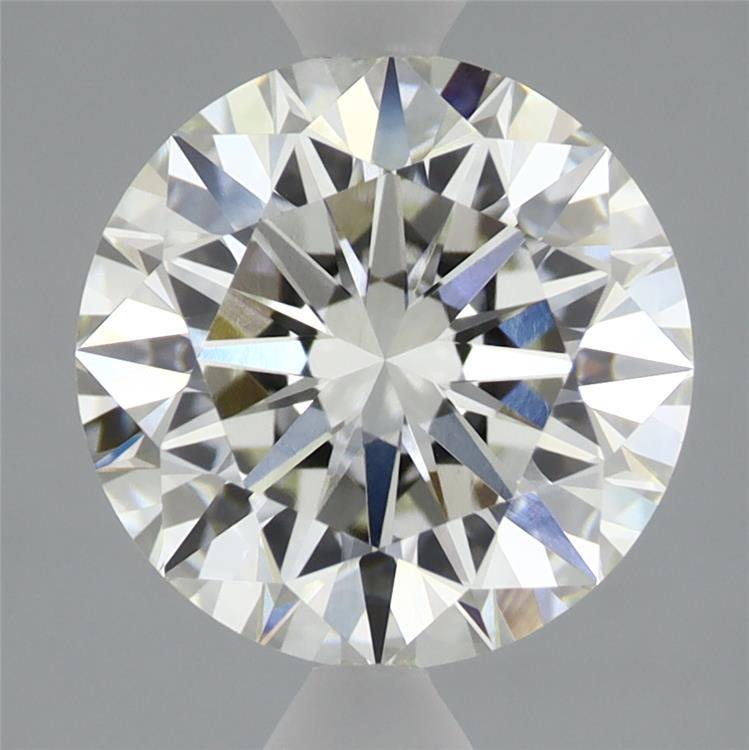 2.97ct Round H VVS2 Lab Created Diamond