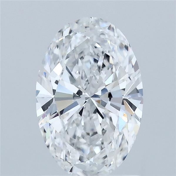 1.5ct Oval D VS1 Lab Created Diamond