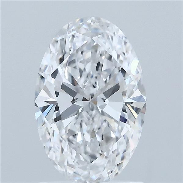 1.39ct Oval D VVS2 Lab Created Diamond